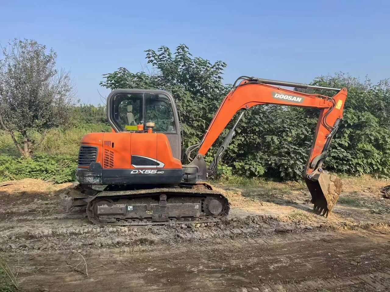 2023 Doosan DX55-9C Mini Excavator