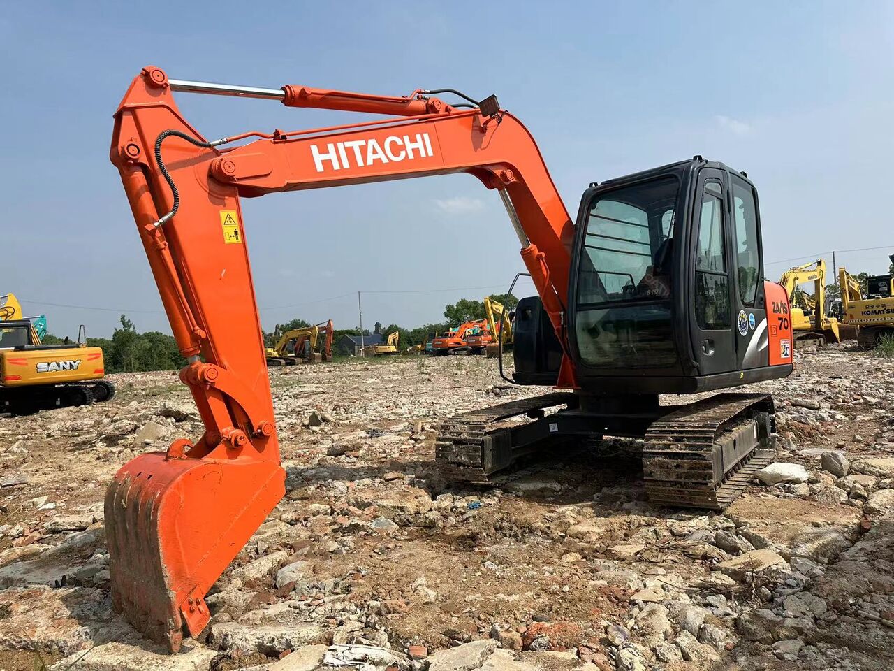 2023 Hitachi ZX70 Mini Excavator 2023 Hitachi ZX70 Mini Excavator