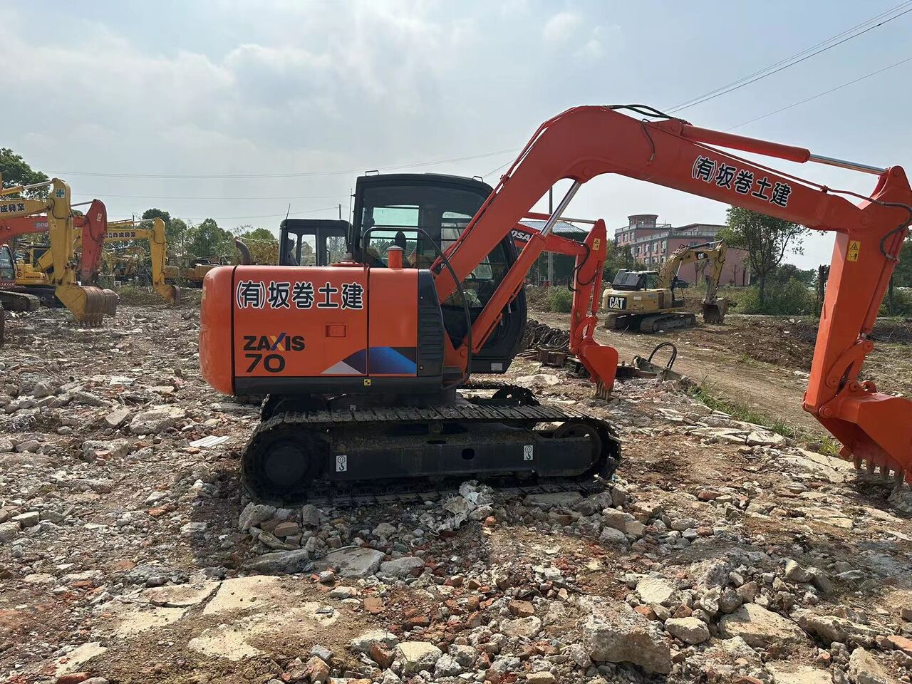 2023 Hitachi ZX70 Mini Excavator