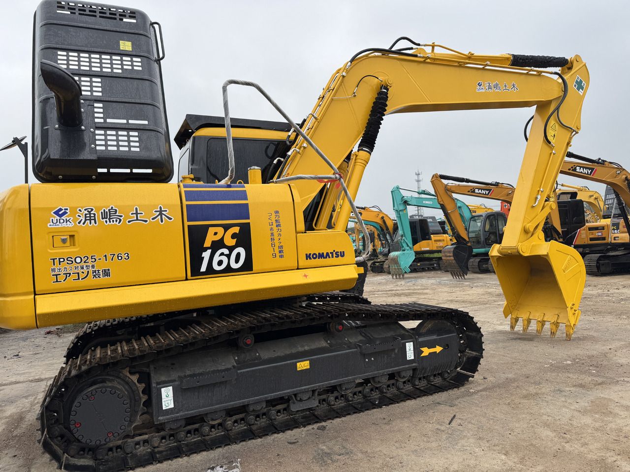 2023 Komatsu PC160 Crawler Excavator