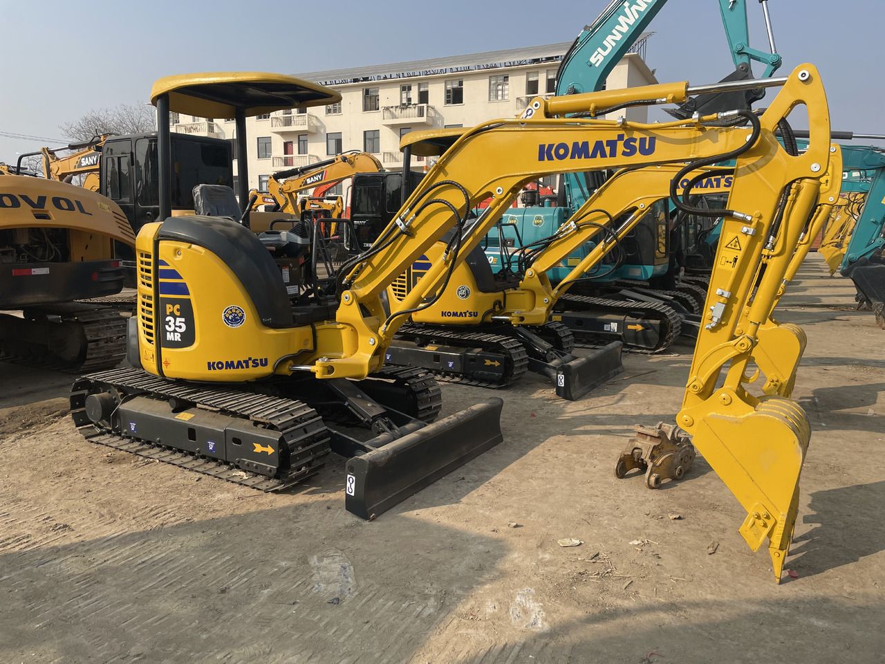 2023 Komatsu PC35MR-3 Mini Excavator 2023 Komatsu PC35MR-3 Mini Excavator