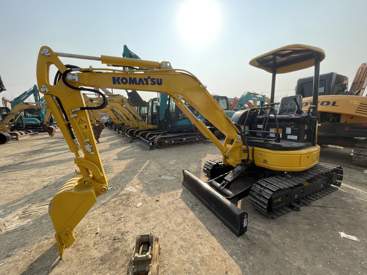 2023 Komatsu PC35MR-3 Mini Excavator