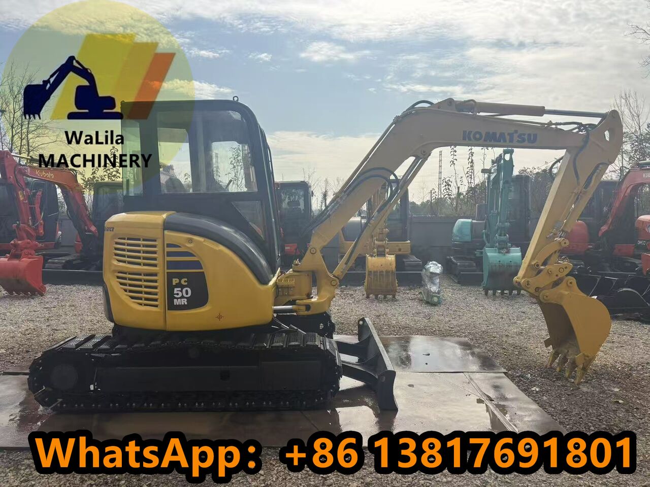 2023 Komatsu PC50MR-3 Mini Excavator 2023 Komatsu PC50MR-3 Mini Excavator