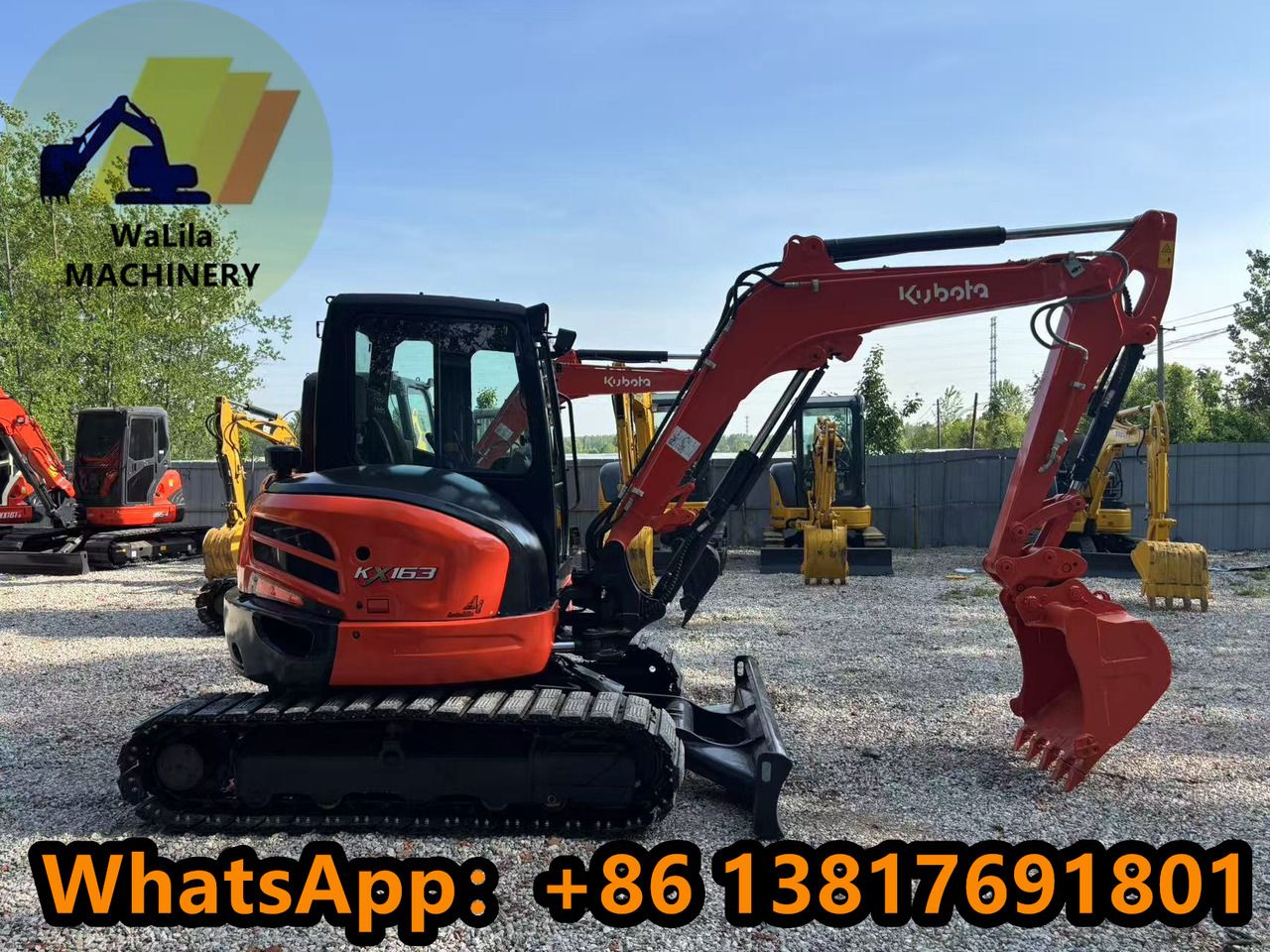 2023 Kubota KX163-5 Mini Excavator 2023 Kubota KX163-5 Mini Excavator