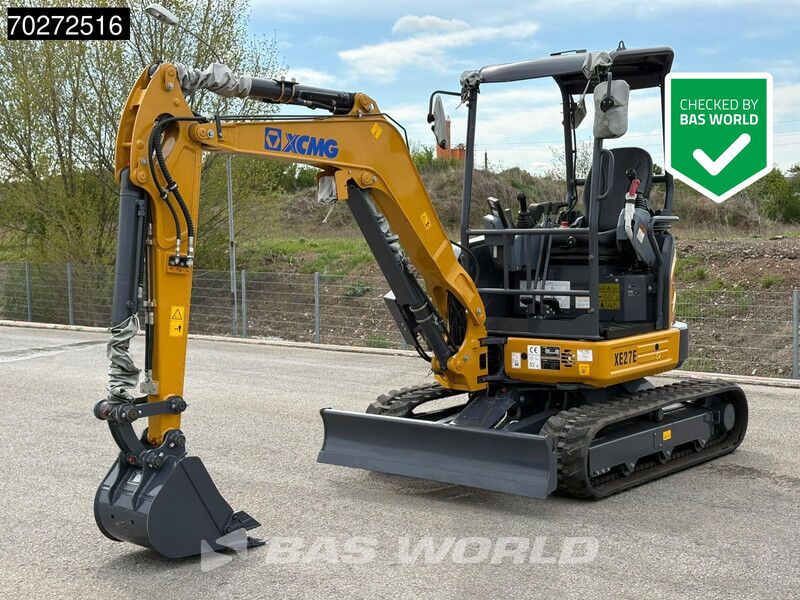 2023 XCMG XE27E Mini Excavator