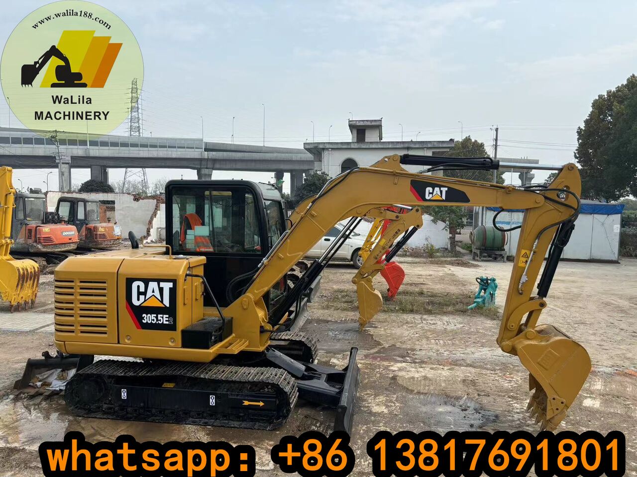 2024 Caterpillar 305.5E Mini Excavator 2024 Caterpillar 305.5E Mini Excavator