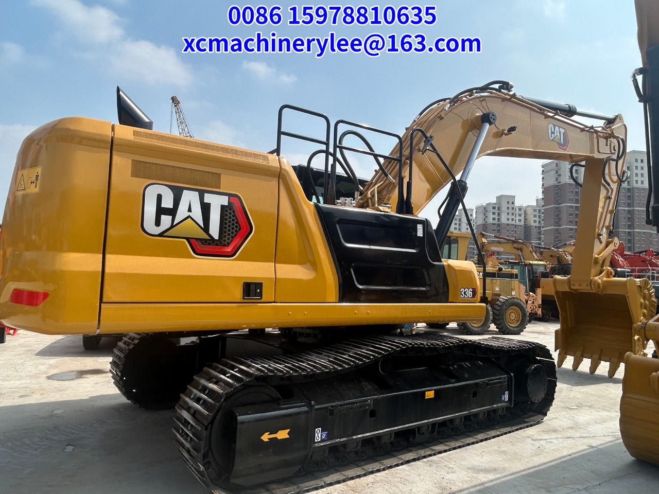 2024 Caterpillar 336GC crawler excavator side view 2024 Caterpillar 336GC crawler excavator side view