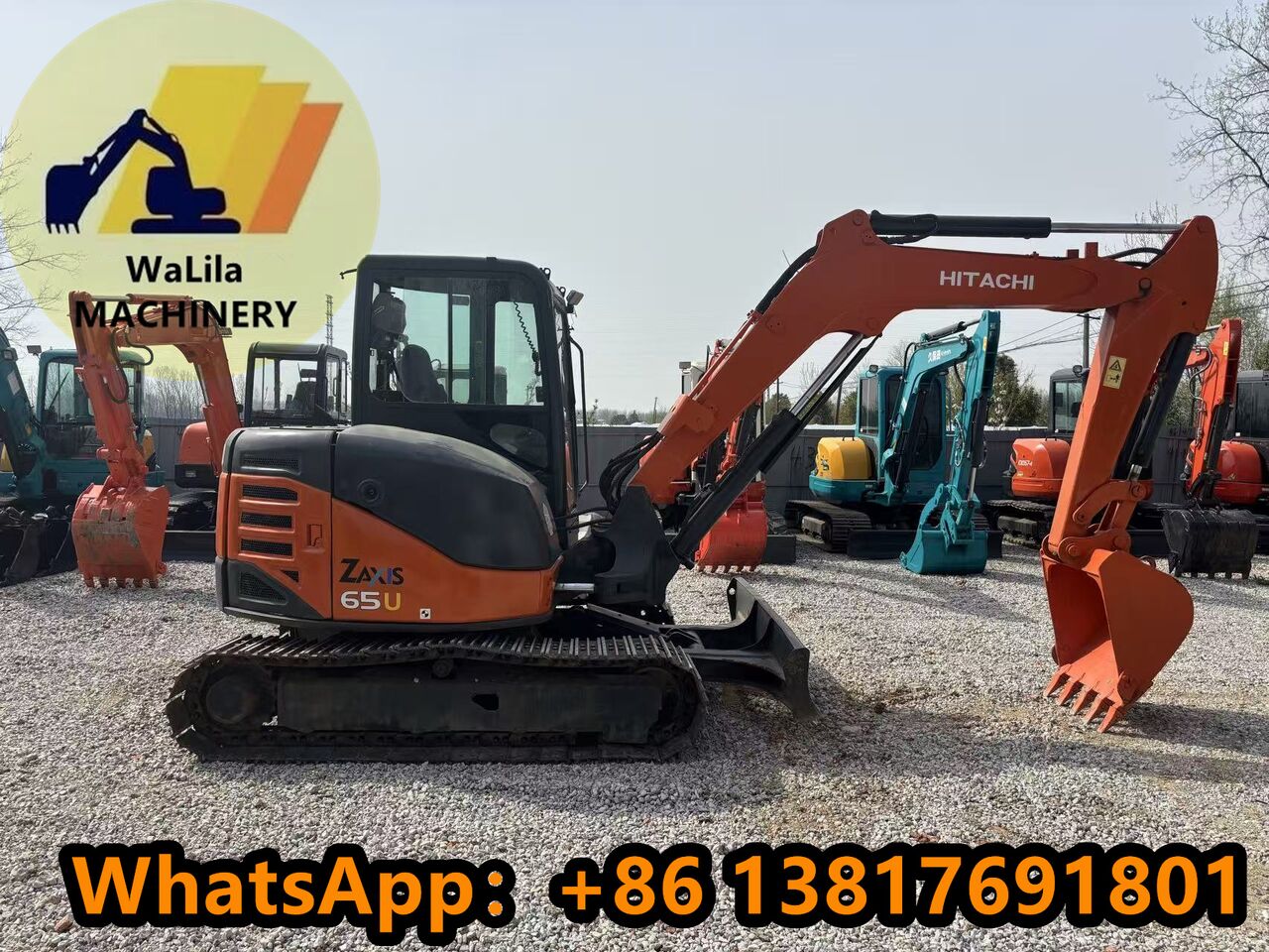 2024 Hitachi ZX65USB-3F Mini Excavator 2024 Hitachi ZX65USB-3F Mini Excavator