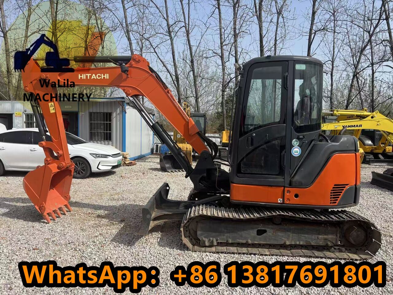 2024 Hitachi ZX65USB-3F Mini Excavator