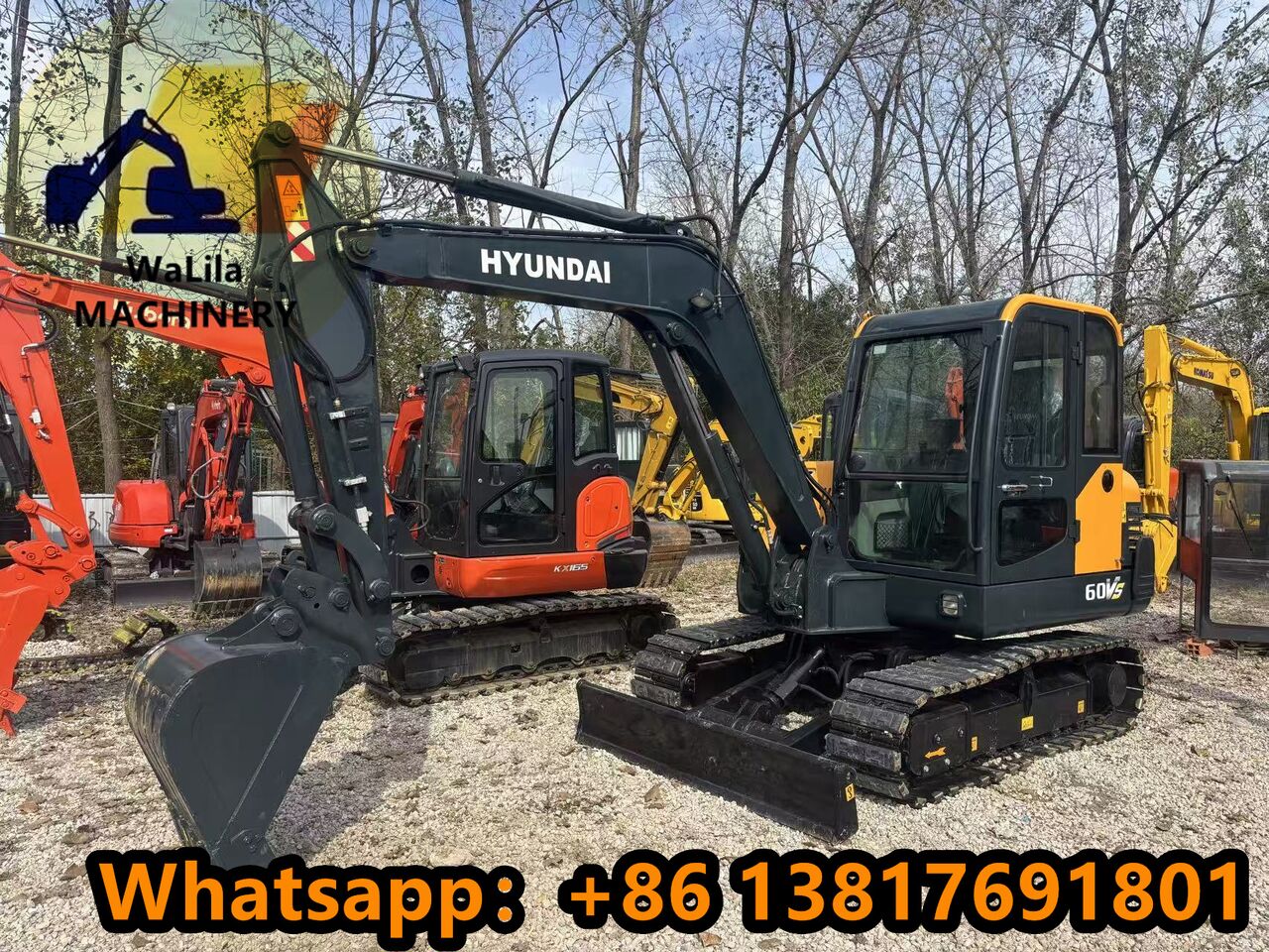 2024 Hyundai HX60 Mini Excavator