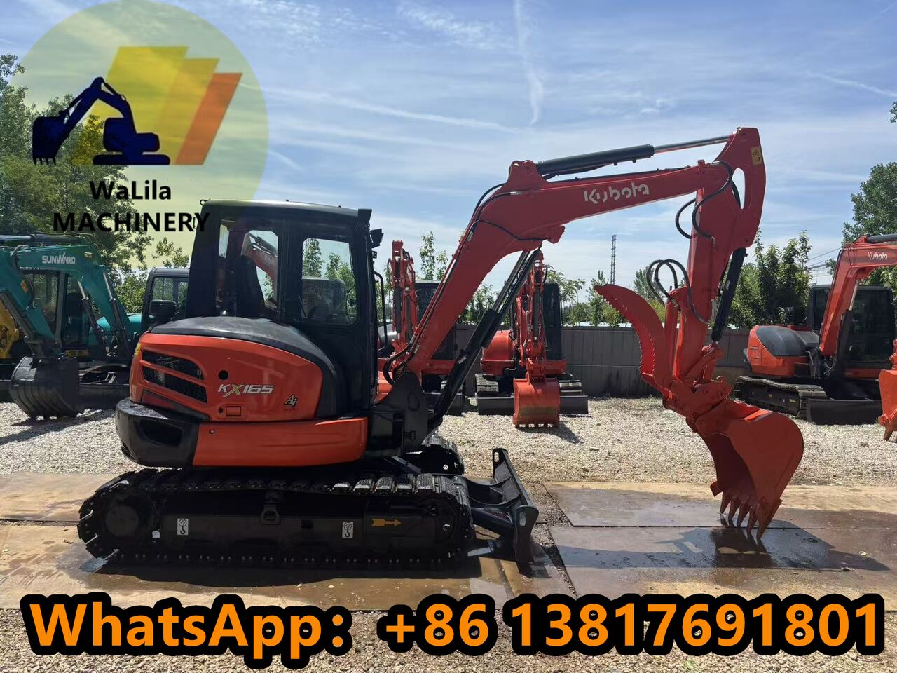 2024 Kubota KX165-5 Mini Excavator 2024 Kubota KX165-5 Mini Excavator