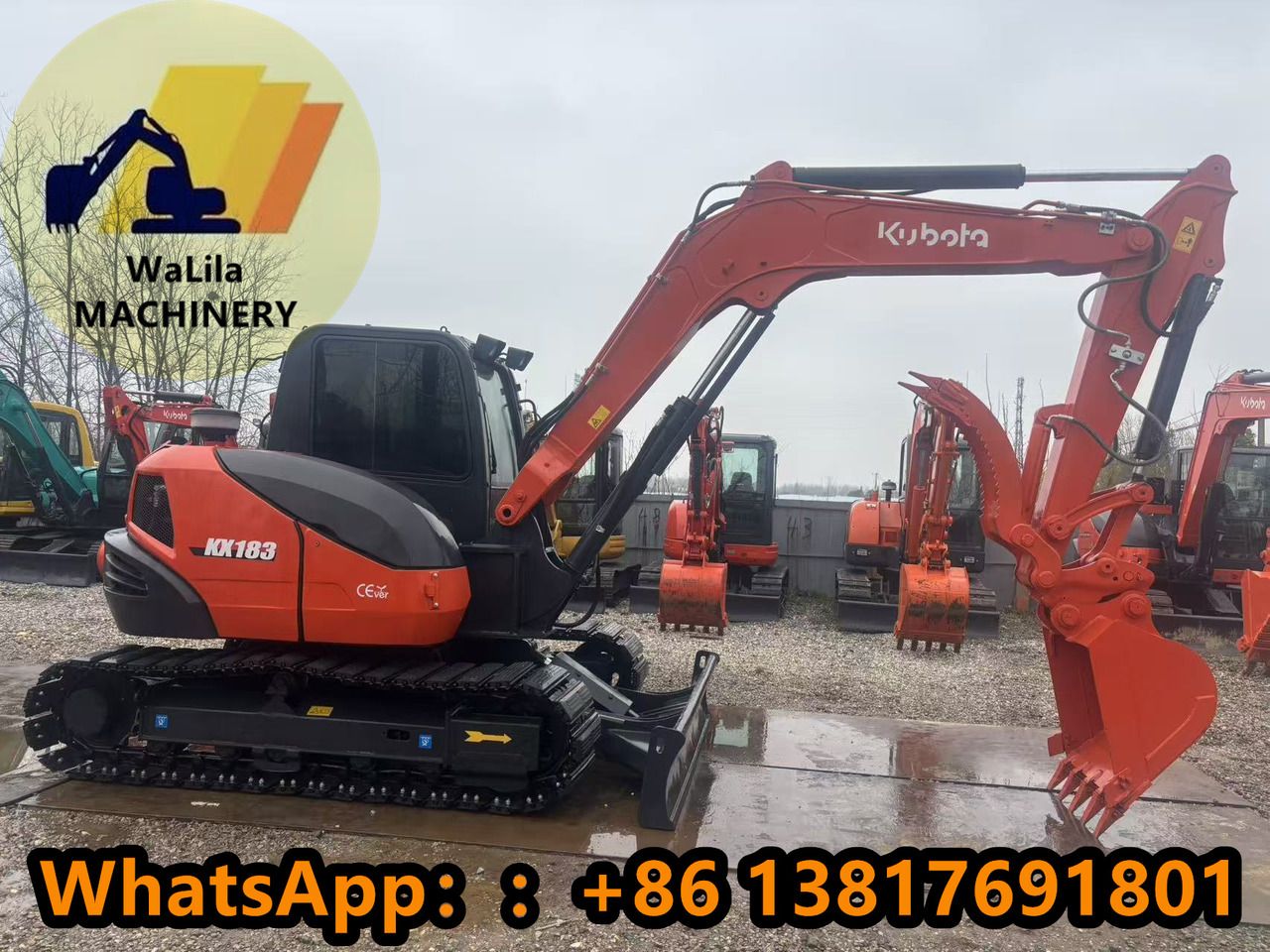 2024 Kubota KX183 Mini Excavator 2024 Kubota KX183 Mini Excavator