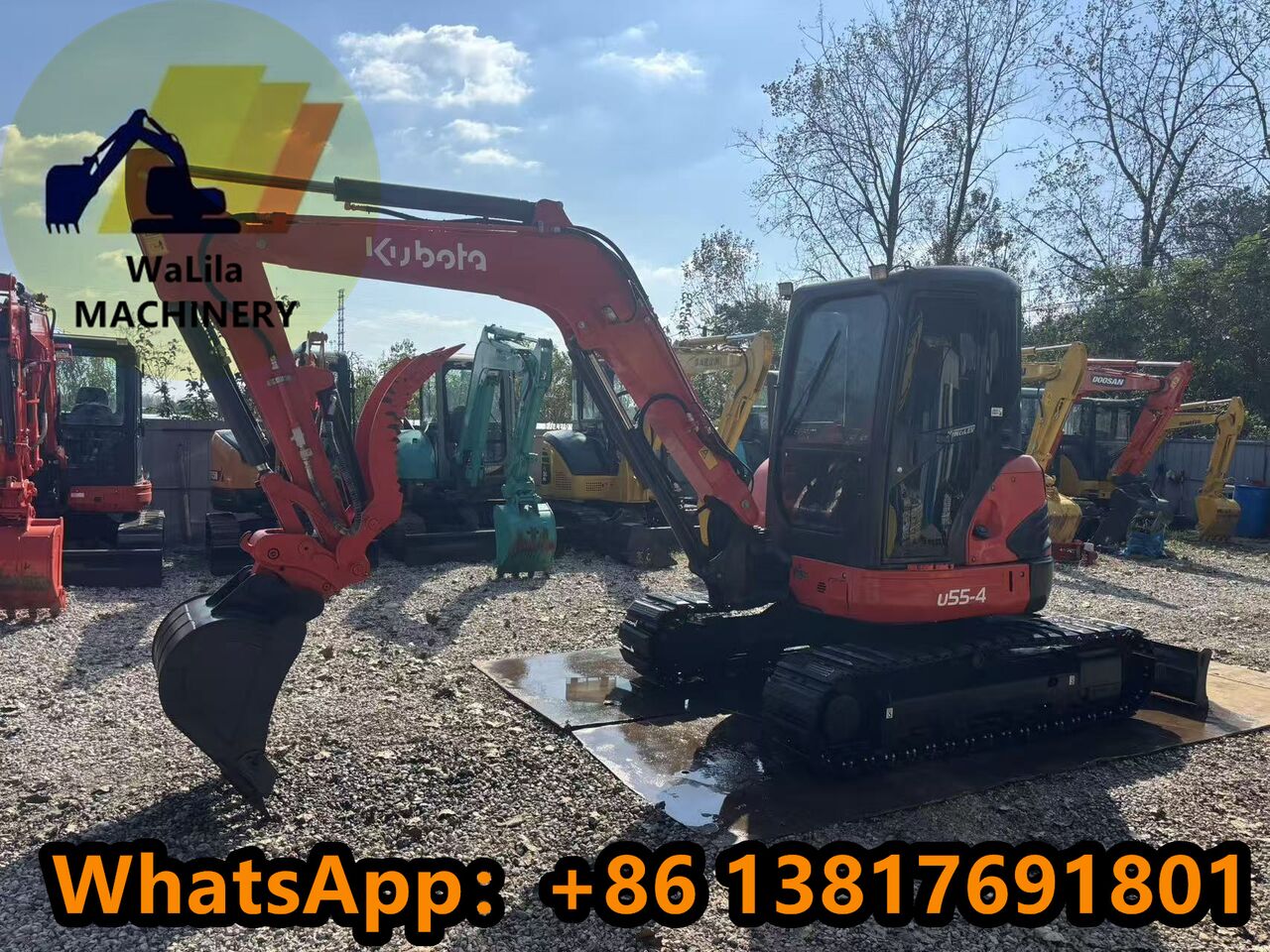 2024 Kubota U55-4 Mini Excavator