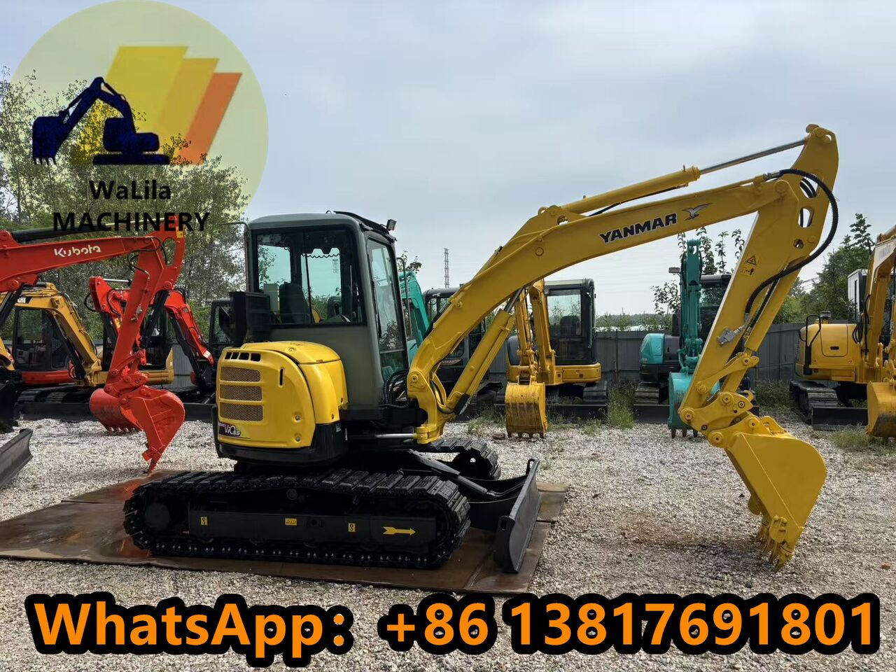 2024 Yanmar VIO55 Mini Excavator 2024 Yanmar VIO55 Mini Excavator