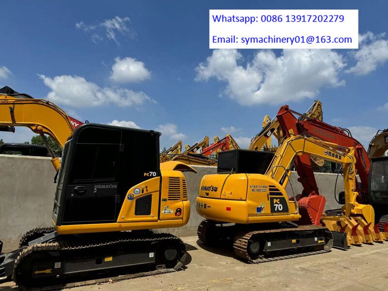 2025 Komatsu PC70 Mini Excavator 2025 Komatsu PC70 Mini Excavator