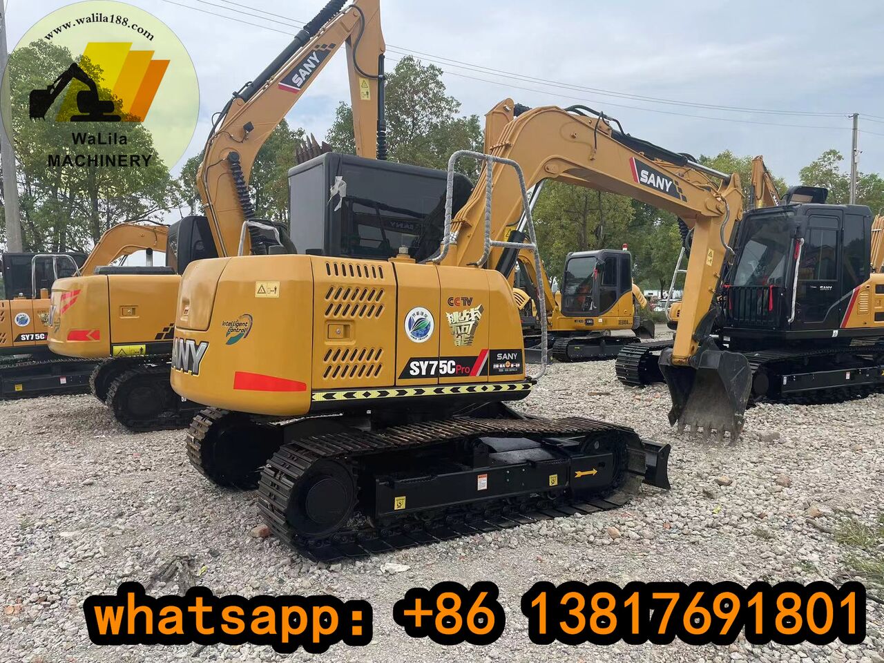 2025 Sany SY75C-9 Mini Excavator