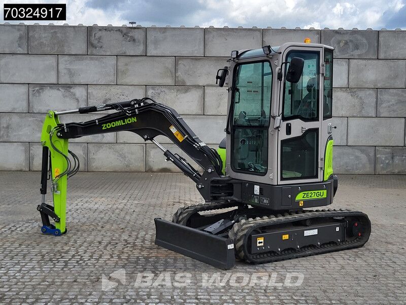 2025 Zoomlion ZE27GU Mini Excavator