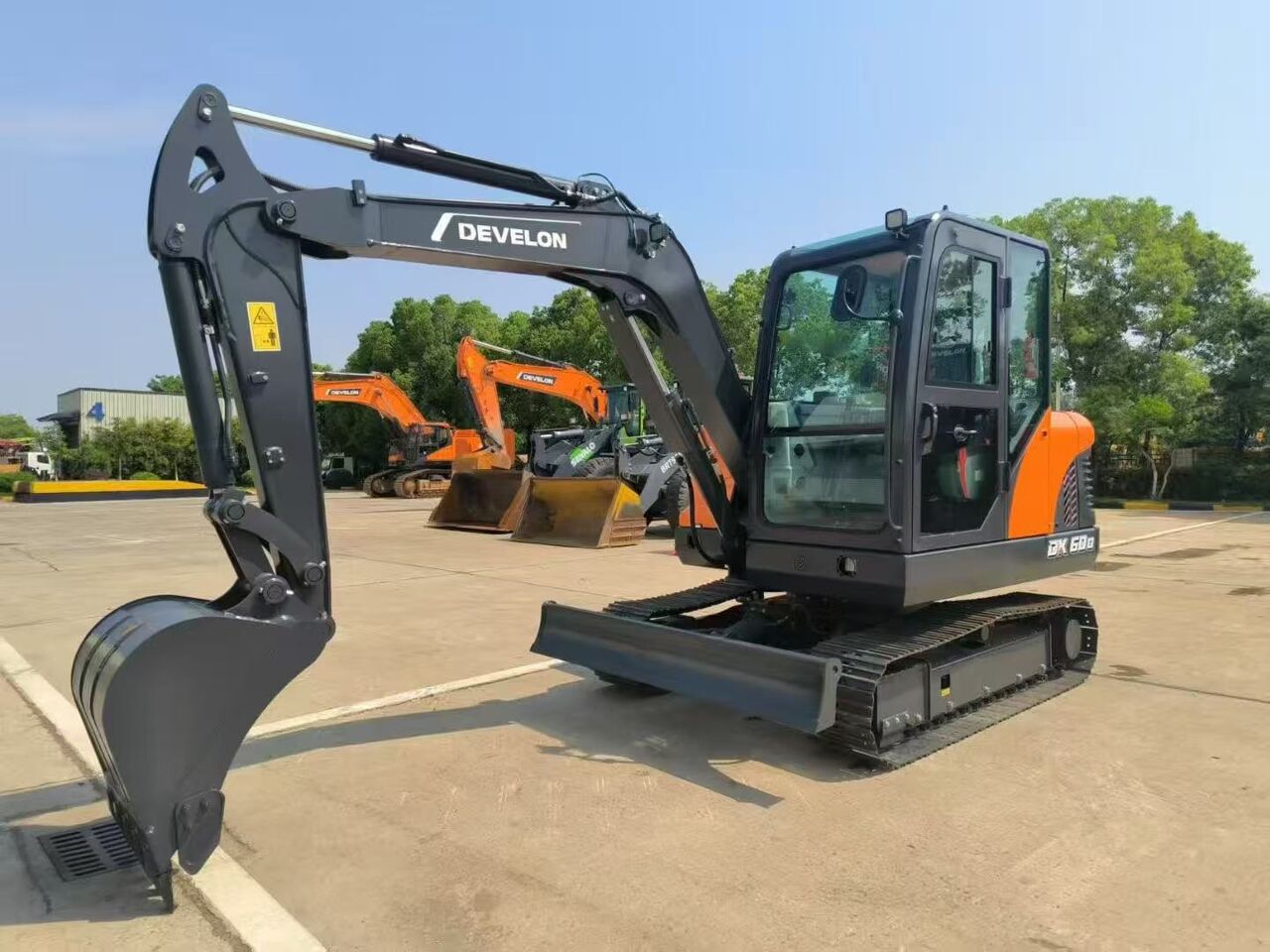 2026 Develon DX60D Mini Excavator