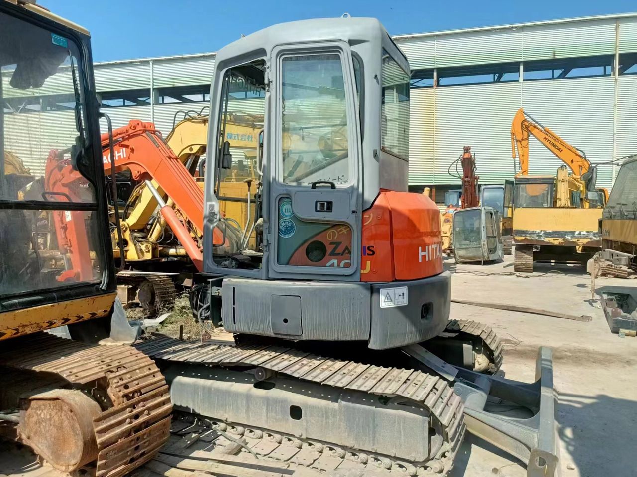 2016 Hitachi ZX40U Excavator pe șenile