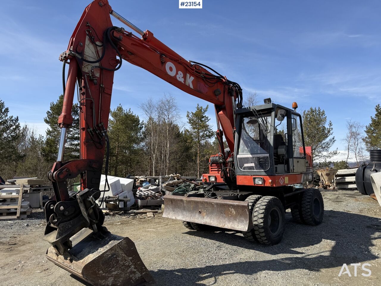 1997 O&K MH CITY Wheel Excavator