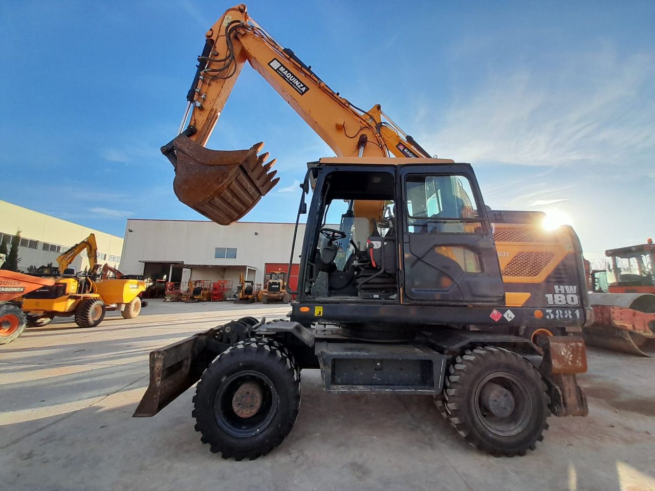 2019 Hyundai HW180 Wheel Excavator