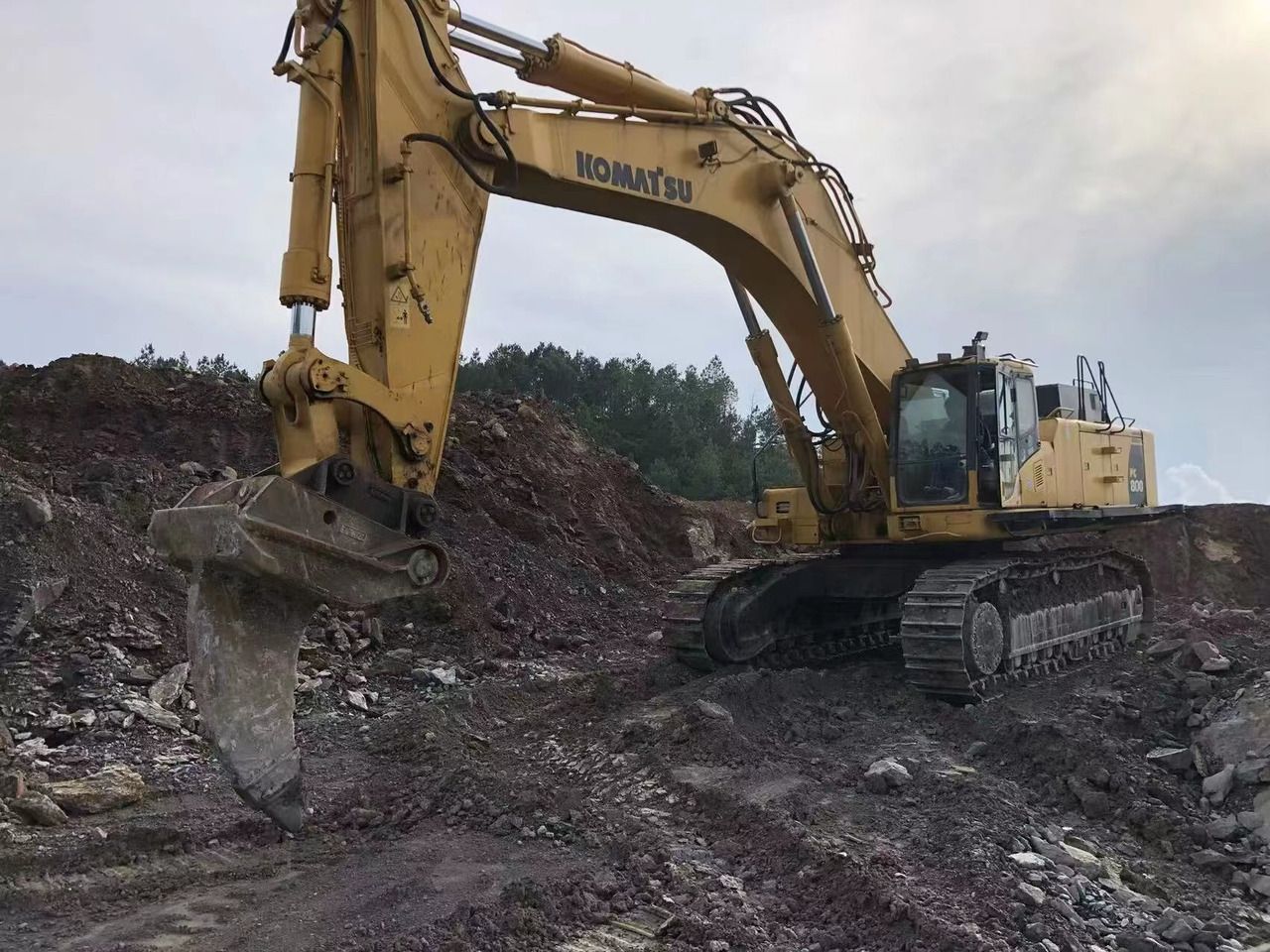 2021 Komatsu PC800-7 Raupenbagger