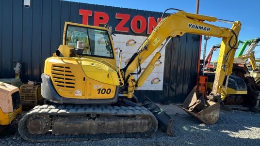 2011 Yanmar SV100 Crawler Excavator