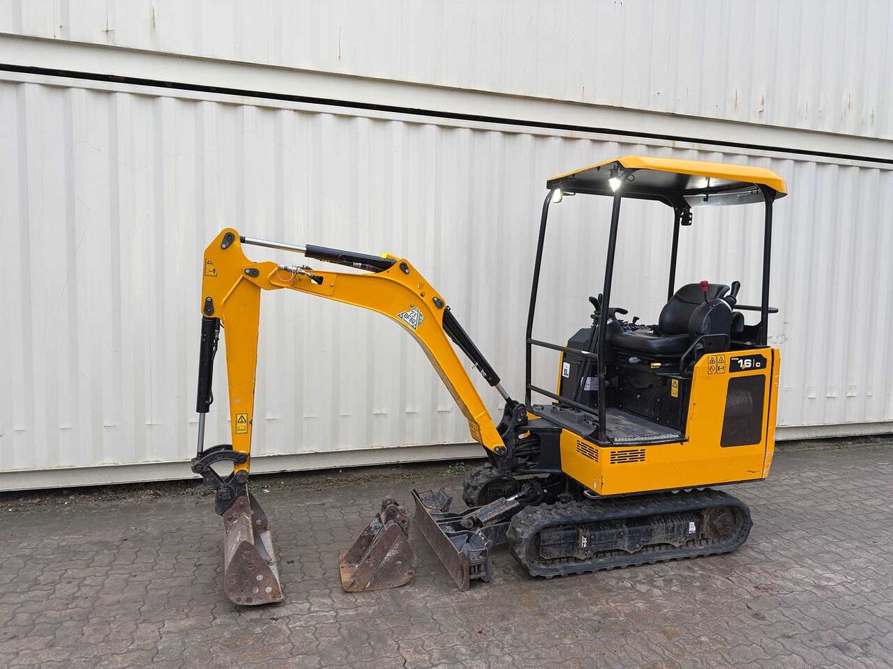 2022 JCB 16C-1 Mini Excavator