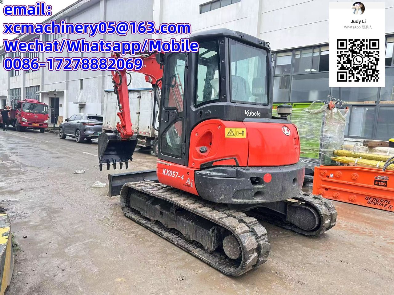 2023 Kubota KX057-4 Mini Excavator