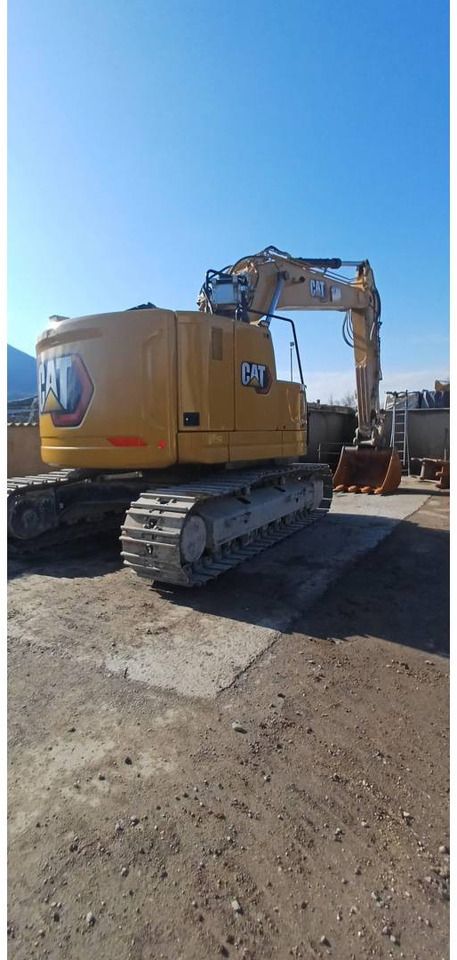 2020 Caterpillar 325 crawler excavator, rear three-quarter view
