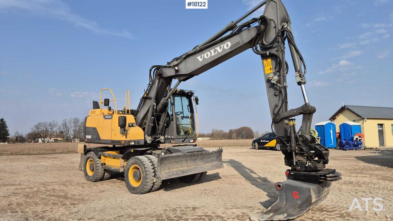 2014 Volvo EW160D Wheel Excavator