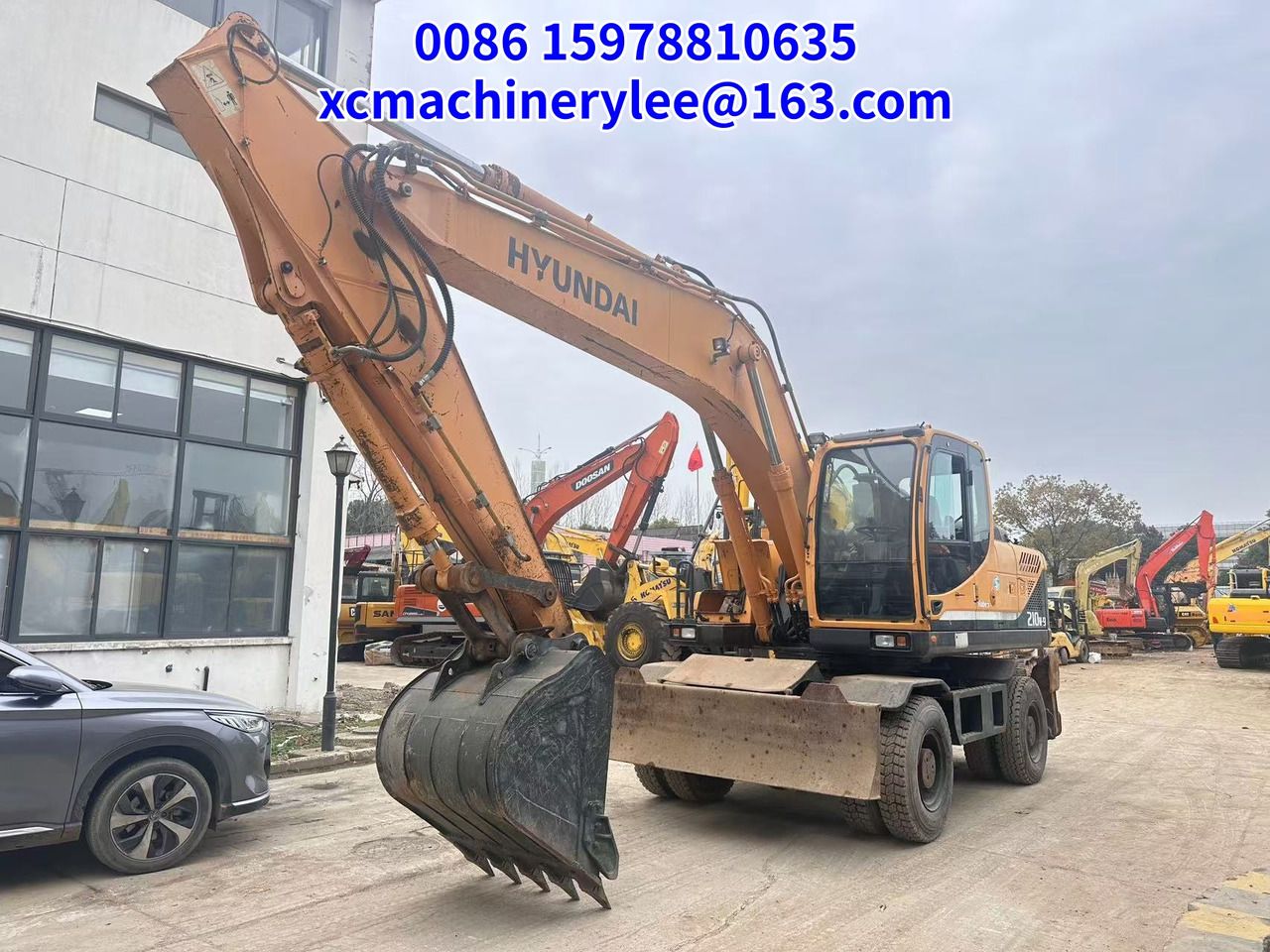 Excavadora de Ruedas Hyundai R210W-9 2022