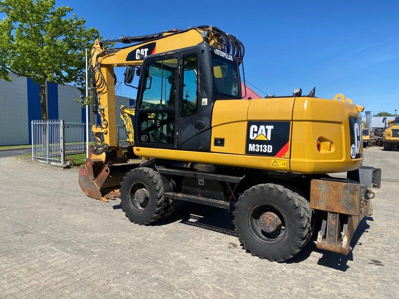 2014 Caterpillar M313D Wheel Excavator