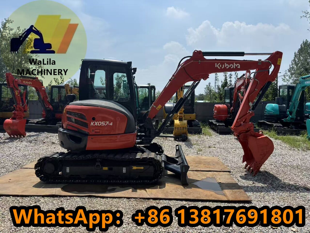 2024 Kubota KX057-4 Mini Excavator