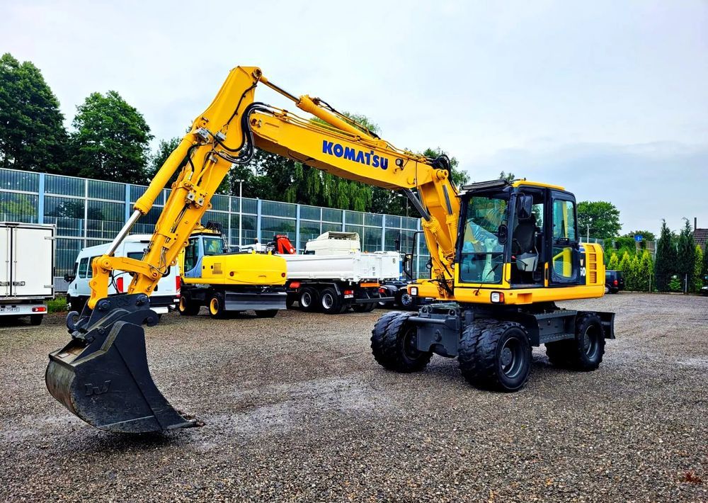 2016 Komatsu PW160-8 Wheel Excavator