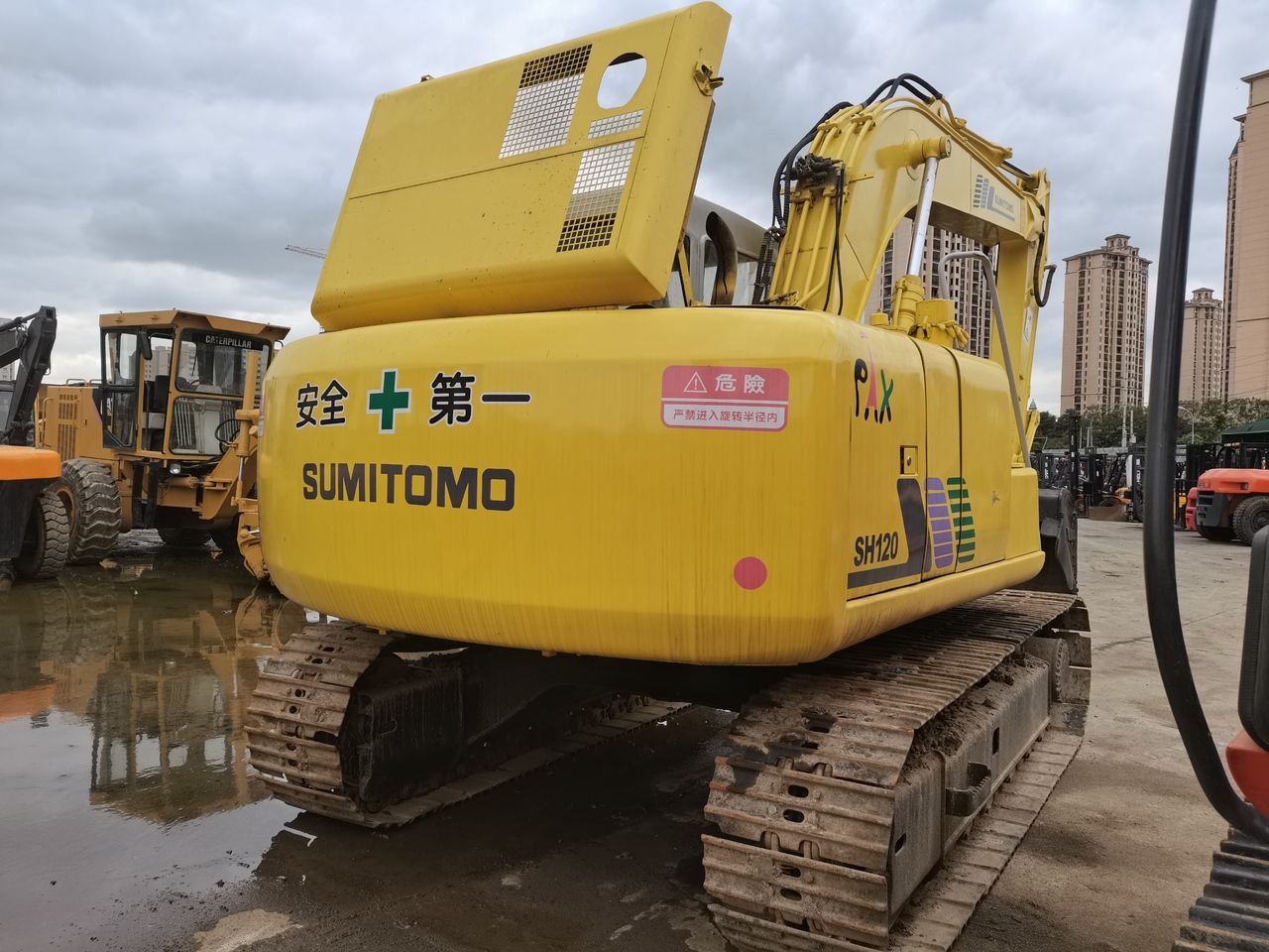 2018 Sumitomo SH120 Paletli Ekskavatör