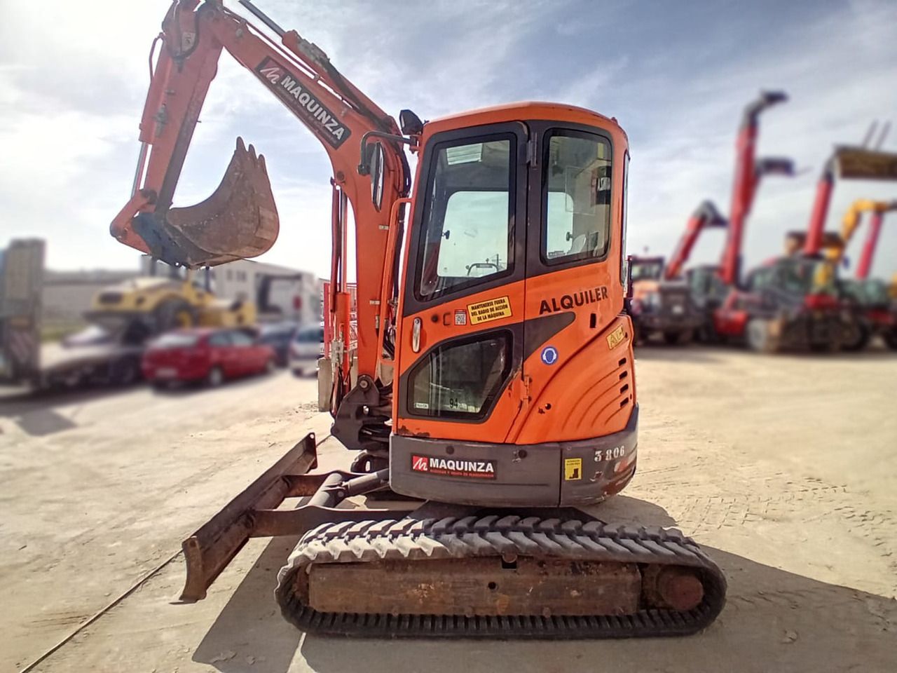 2019 Doosan DX35Z Mini Excavator