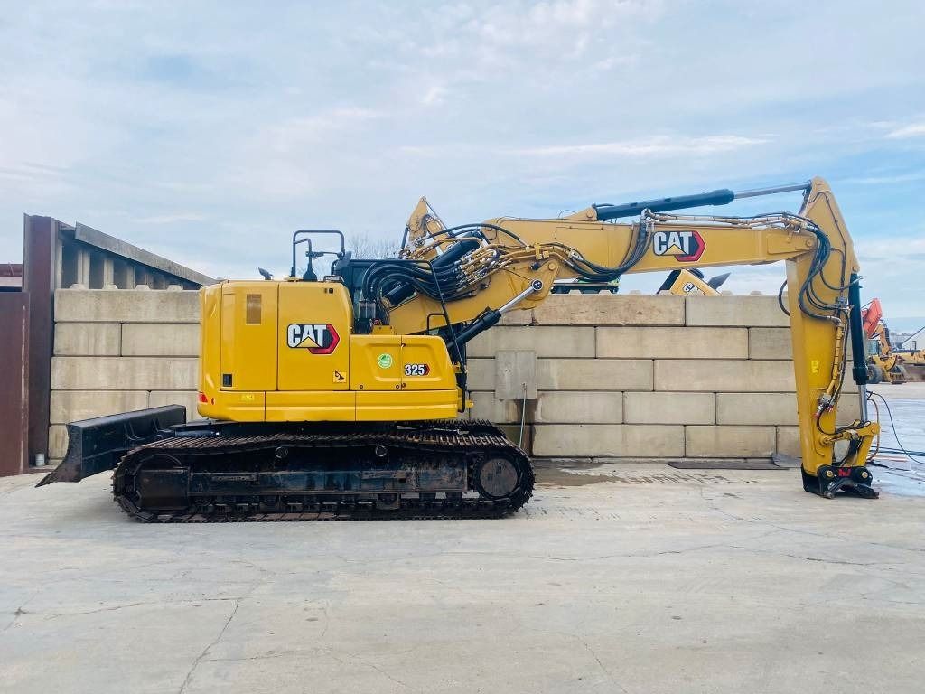 2023 Caterpillar 325 crawler excavator, side view