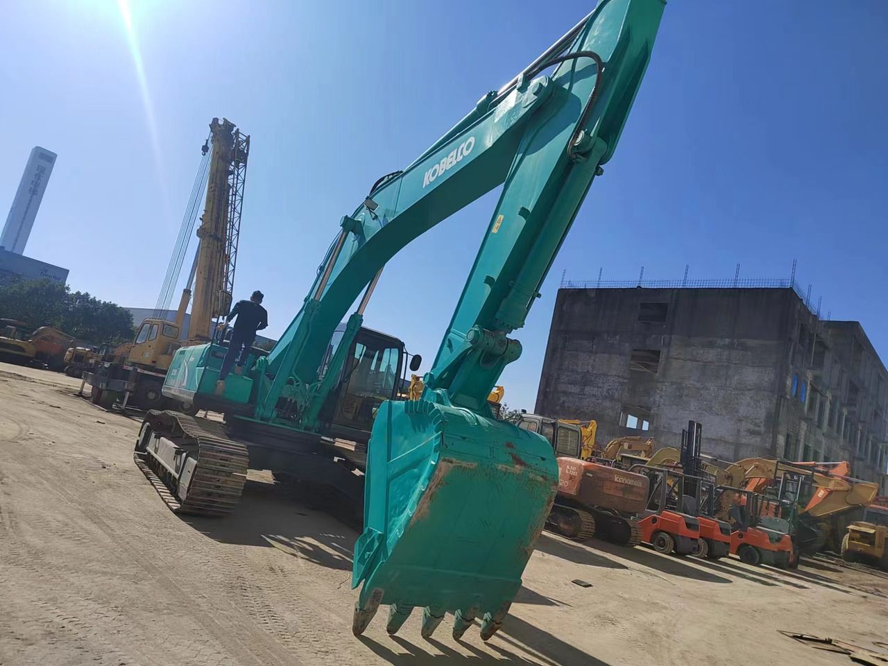 2018 Kobelco SK350LC-8 Crawler Excavator