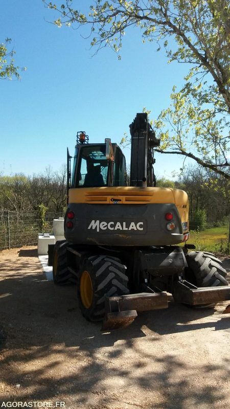 2006 Mecalac 714 MW Wheel Excavator
