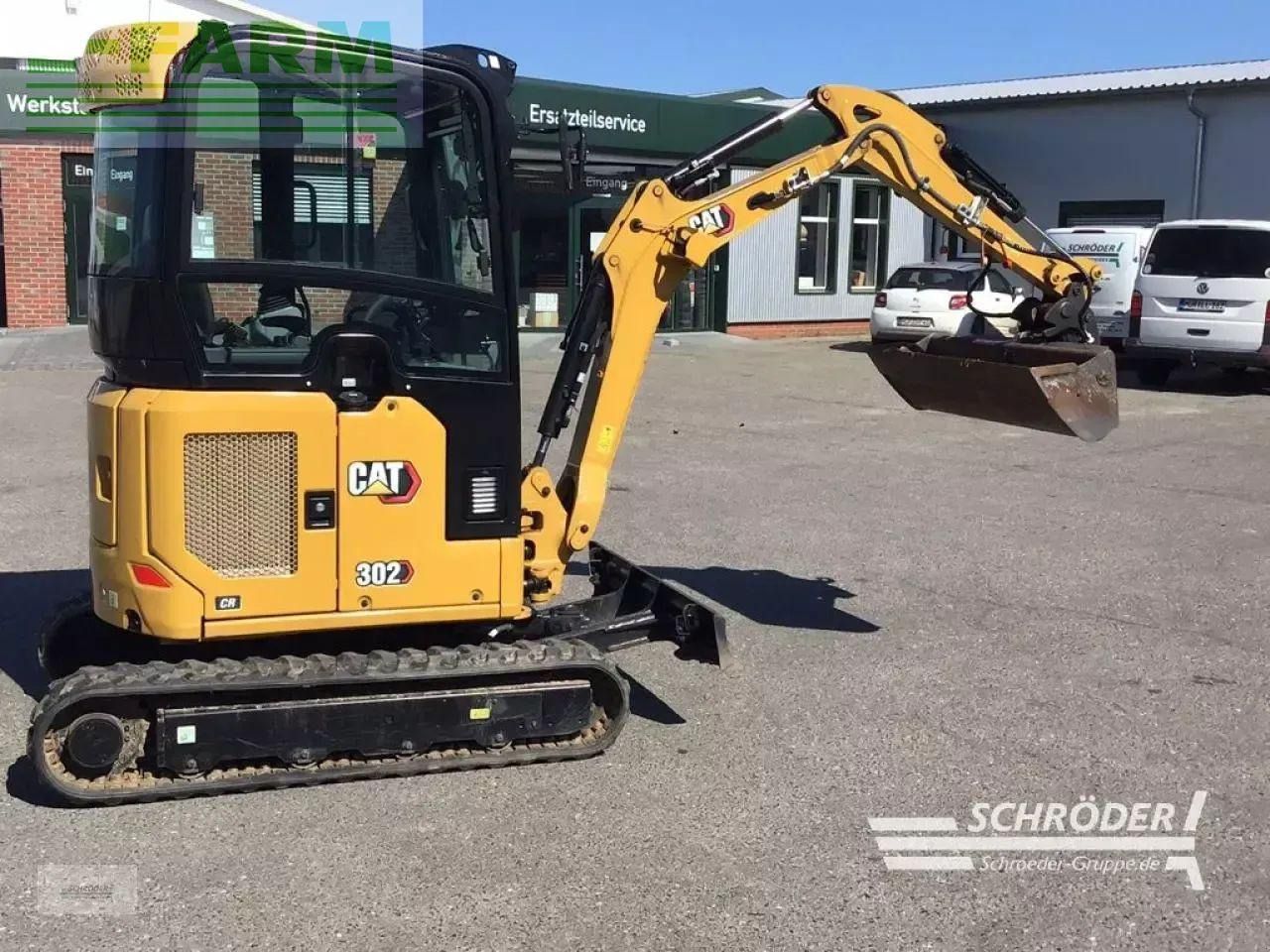Miniexcavadora Caterpillar 302CR 2021