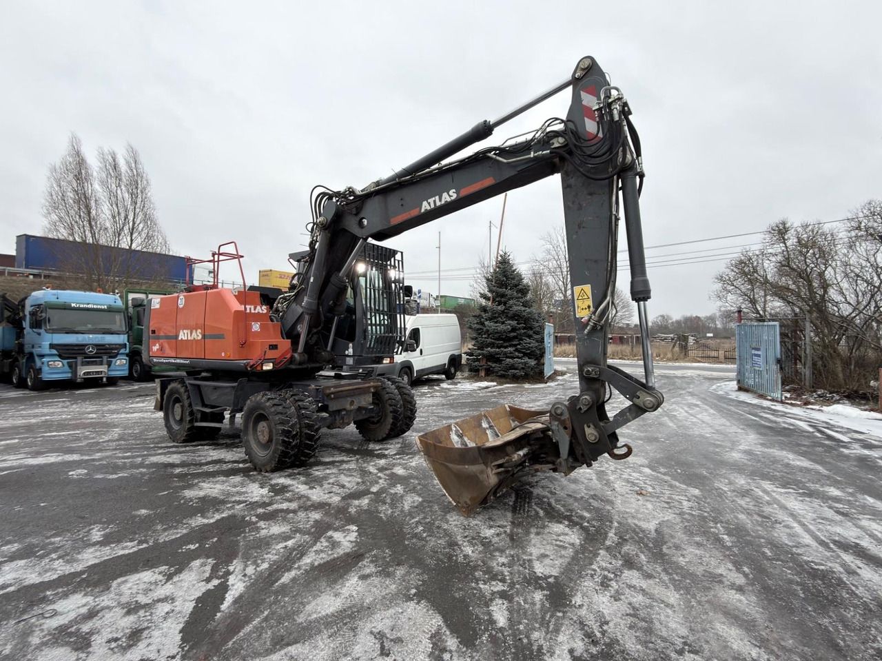 2021 Atlas 190W Wheel Excavator