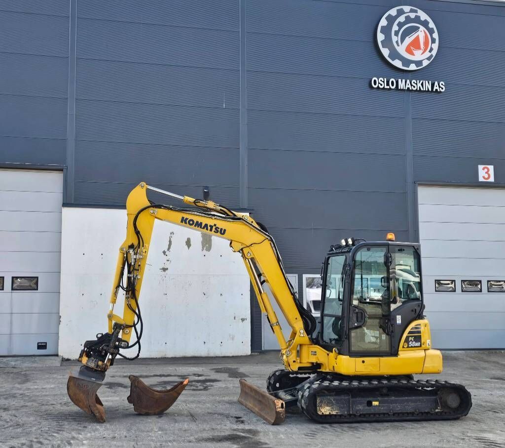 Komatsu PC58MR-5E0 Minigraafmachine uit 2020