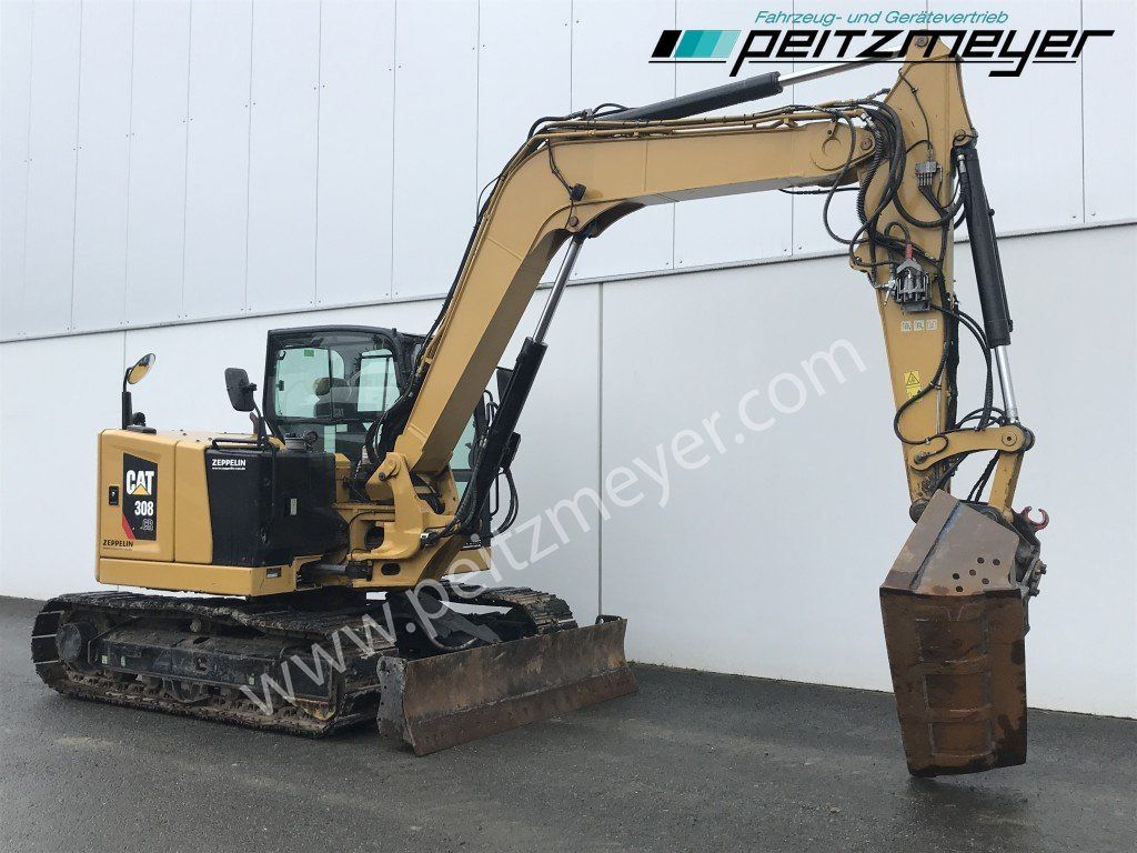 2019 Caterpillar 308-07 ECR Mini Excavator