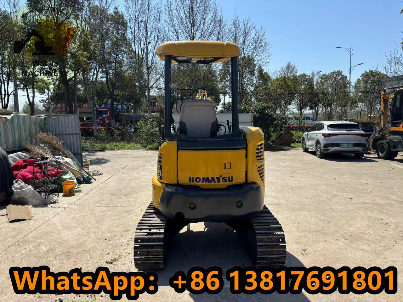 2023 Komatsu PC35MR minigraafmachine