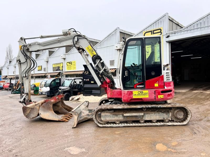 2018 Takeuchi TB280FR Raupenbagger
