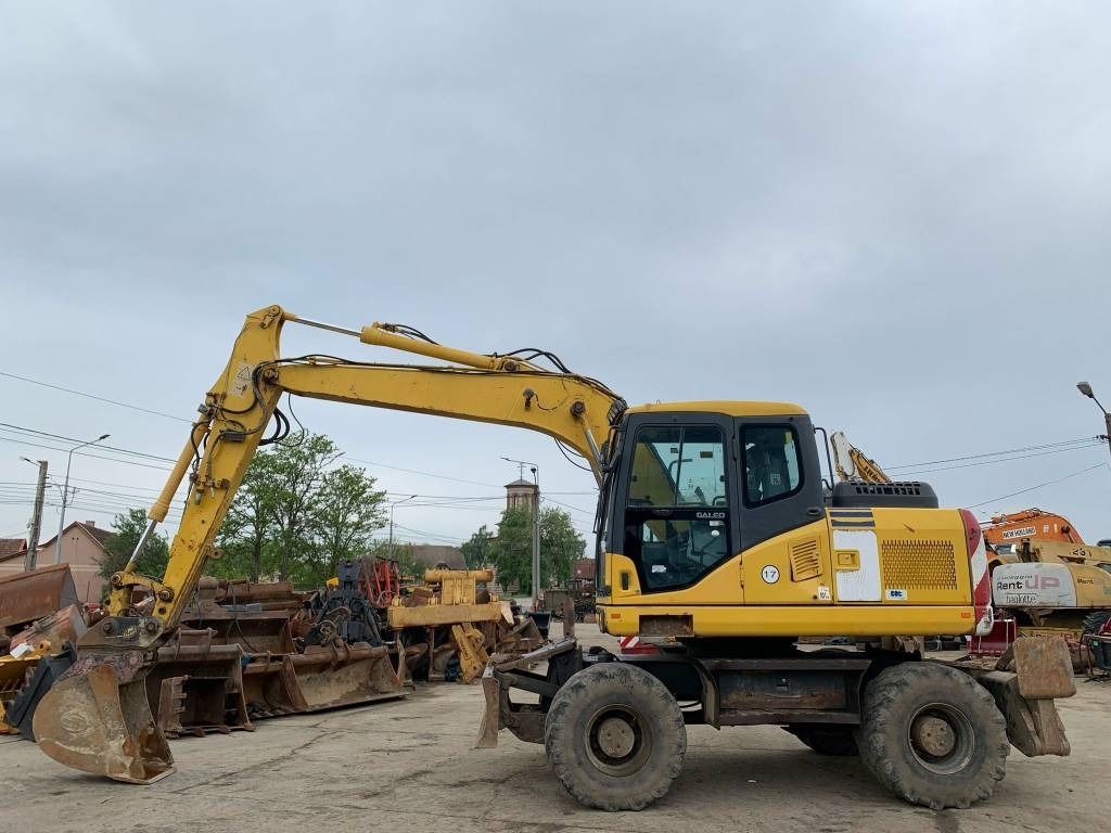 2007 Komatsu PW140-7 Wheel Excavator