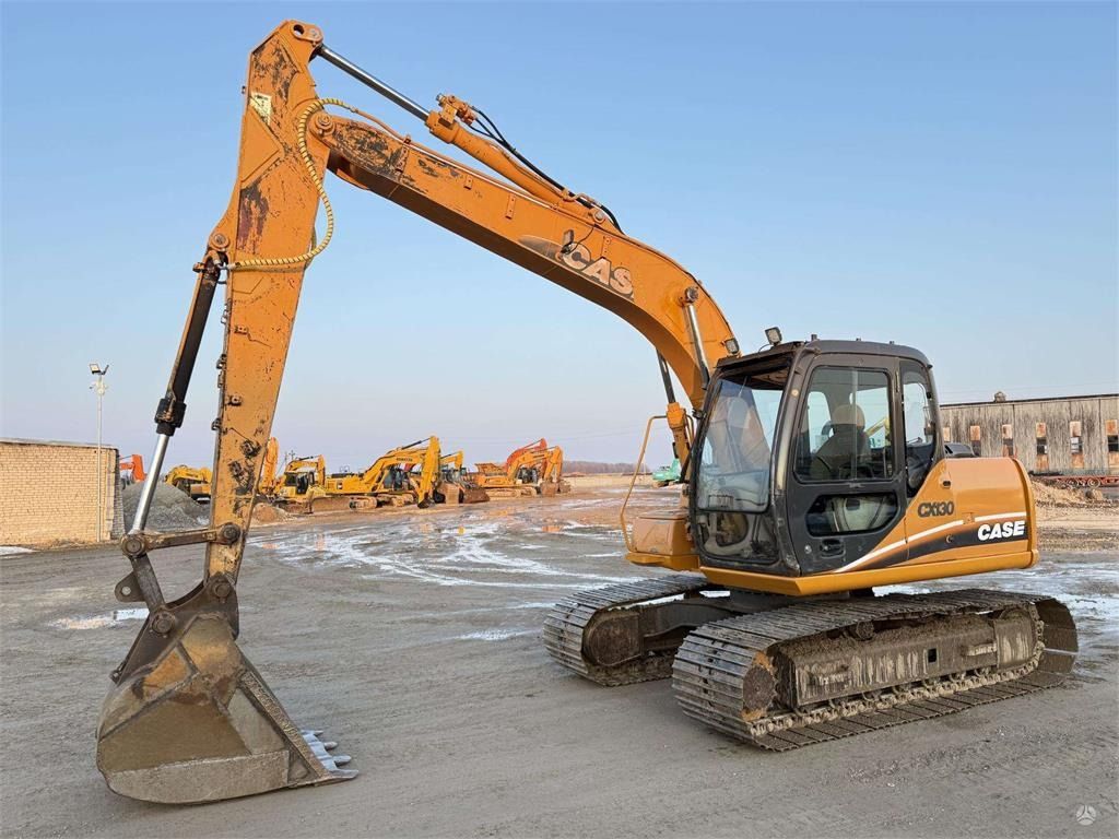 2006 CASE CX130 crawler excavator, side view