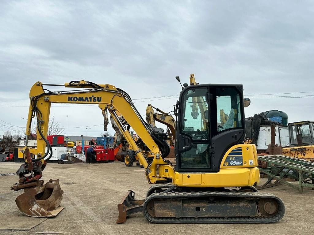 2017 Komatsu PC45 MR Мини-экскаватор