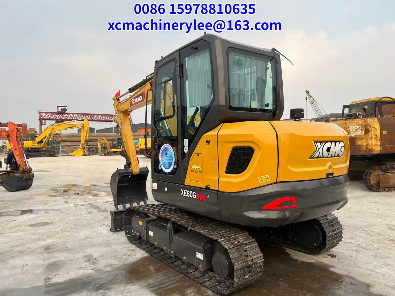 2026 XCMG XE60GPRO Crawler Excavator